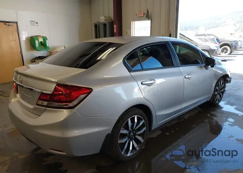 2015 Honda Civic Ex-L z USA, uszkodzony, nr VIN 19XFB2F98FE201182